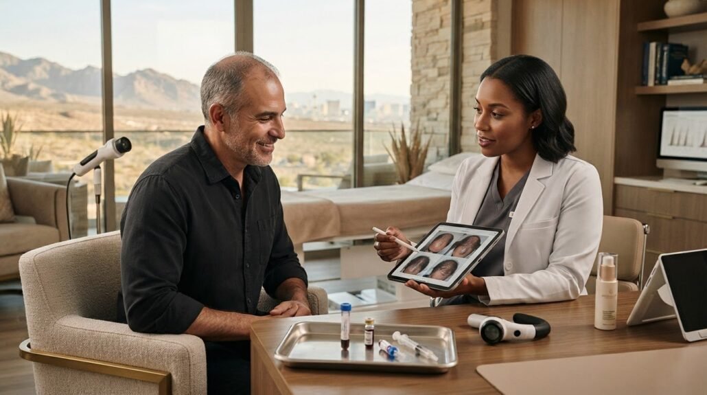 Hair Restoration Treatment in Las Vegas: Non-Surgical Medical Protocols for 2026